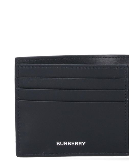 Burberry White Tartan Wallet for men