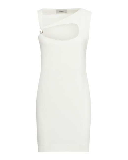 Coperni White Mini Dresses