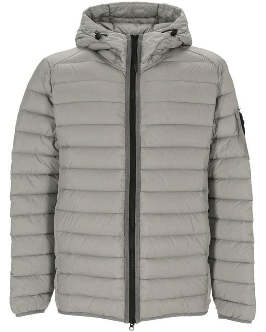 Stone Island Gray Coats & Jackets for men