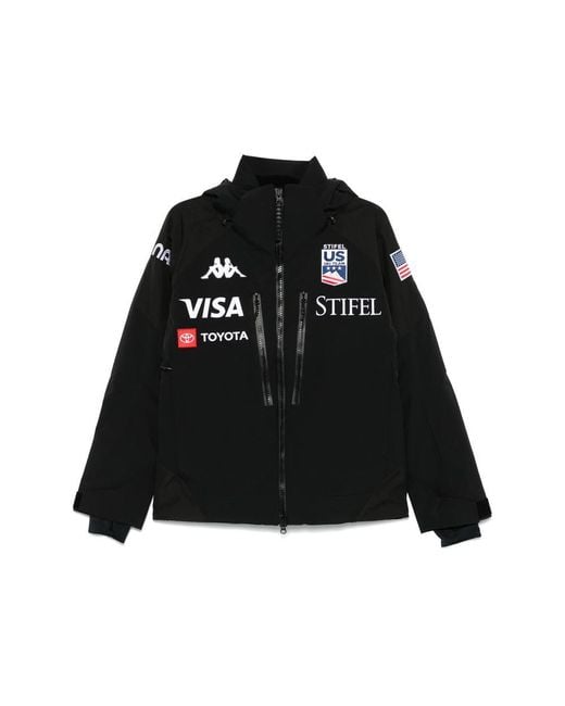 Kappa Black Outerwears for men