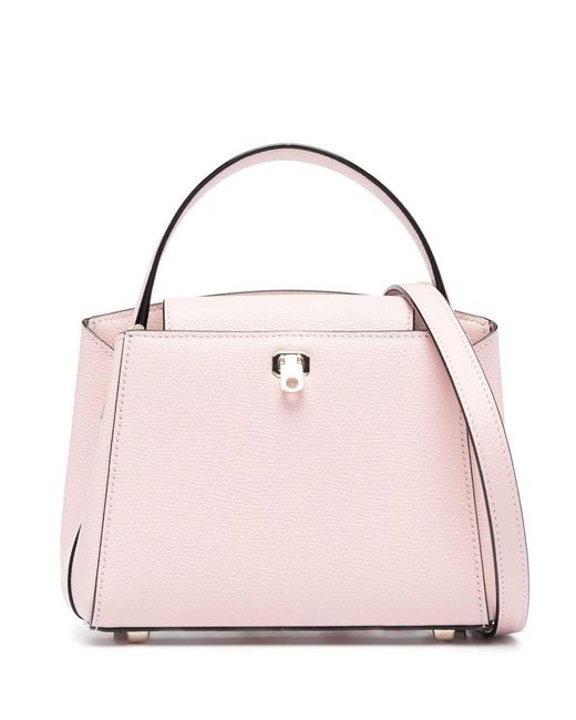 Brera micro leather handbag by Valextra