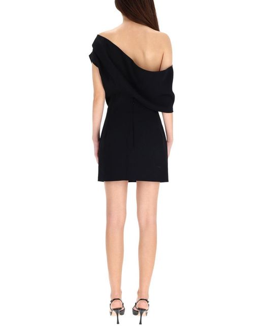 Jacquemus Black Short "Fish" Dress
