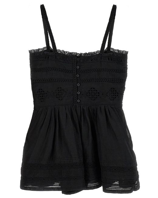 Isabel Marant Black 'Dylan' Jumpsuit