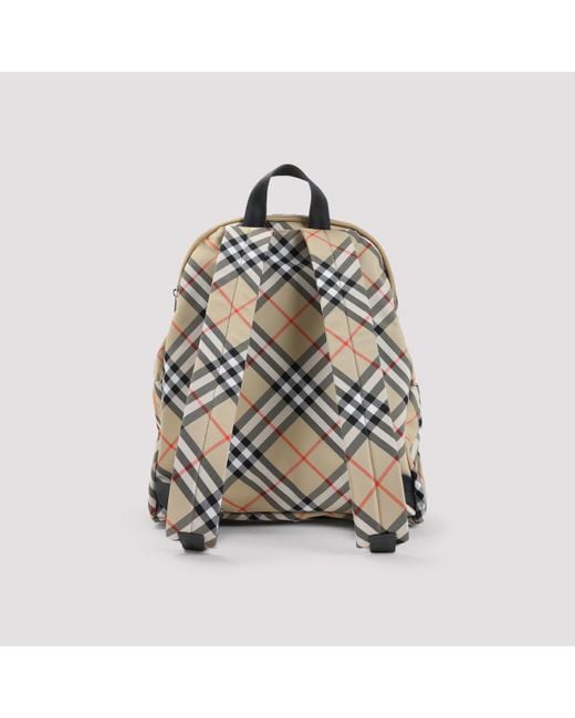 Burberry Gray Backpacks for men