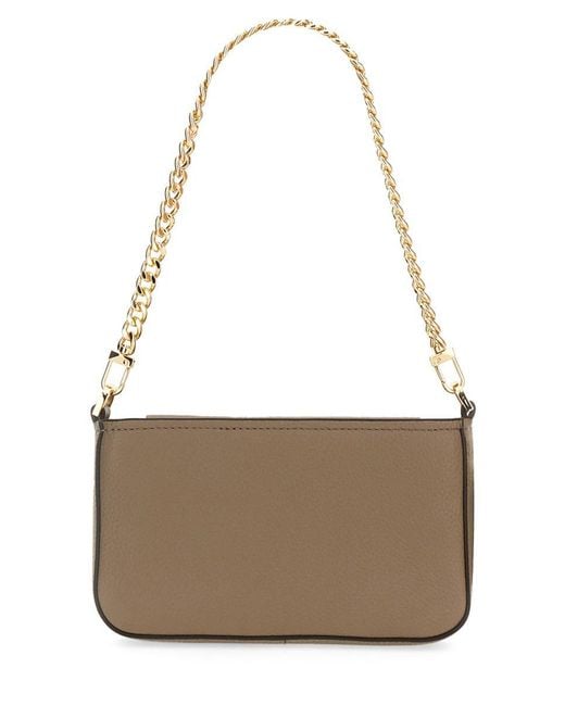 Michael Kors Gray "Bryant Small" Convertible Clutch Bag