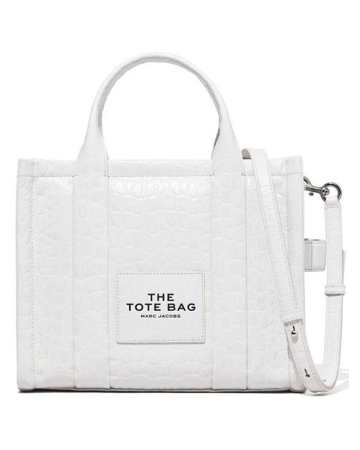Marc Jacobs White The Medium Tote Bag