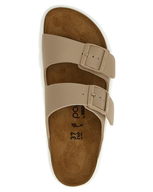 Birkenstock Brown 'Arizona Pap Chunky' Sandals