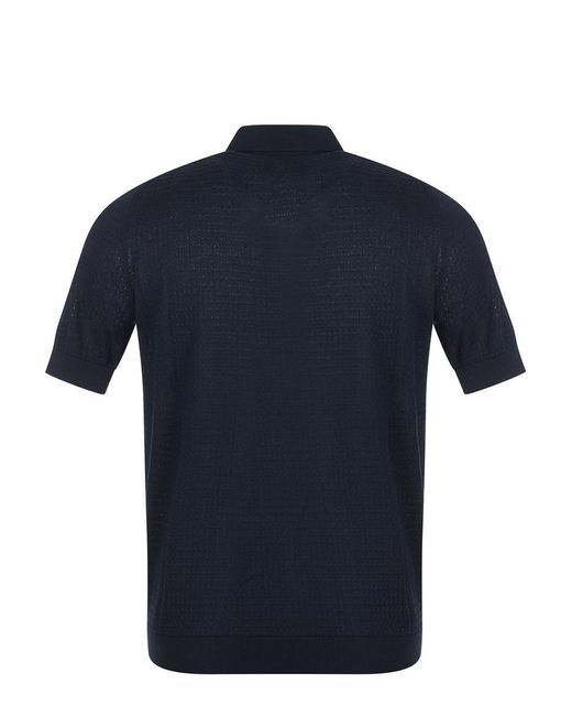 FILIPPO DE LAURENTIIS Blue T-Shirts And Polos for men