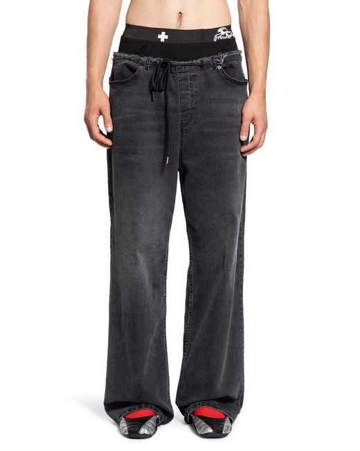PROTOTYPES Black Jeans for men