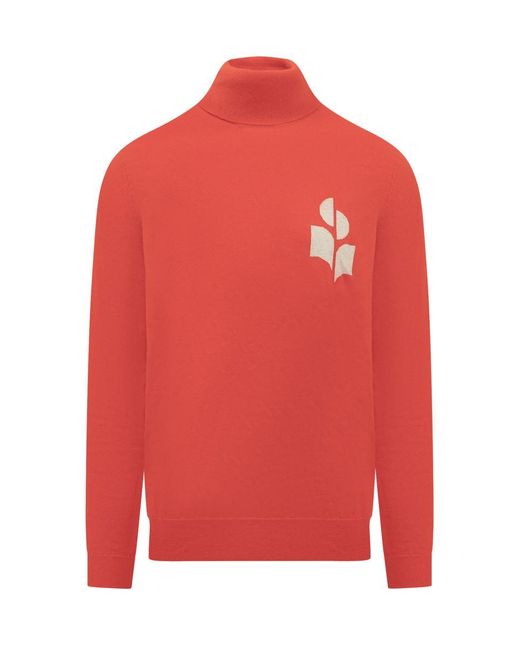 Isabel Marant Red Enzo Sweater for men