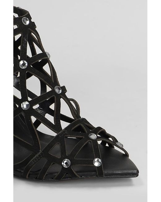 Carrano Black Sandals
