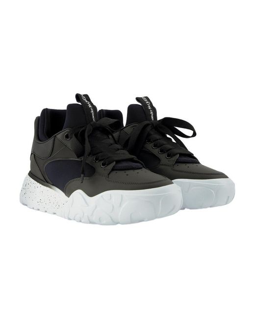 Alexander McQueen Black Court Sneakers for men