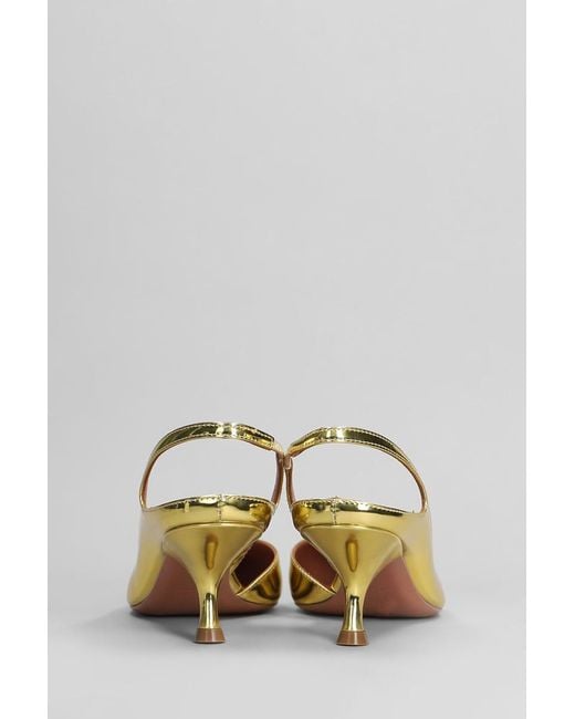 Aldo Castagna Metallic Mikaela Pumps