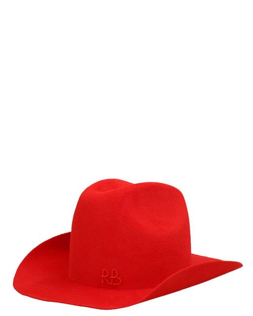Ruslan Baginskiy Red Wide Brim Hat