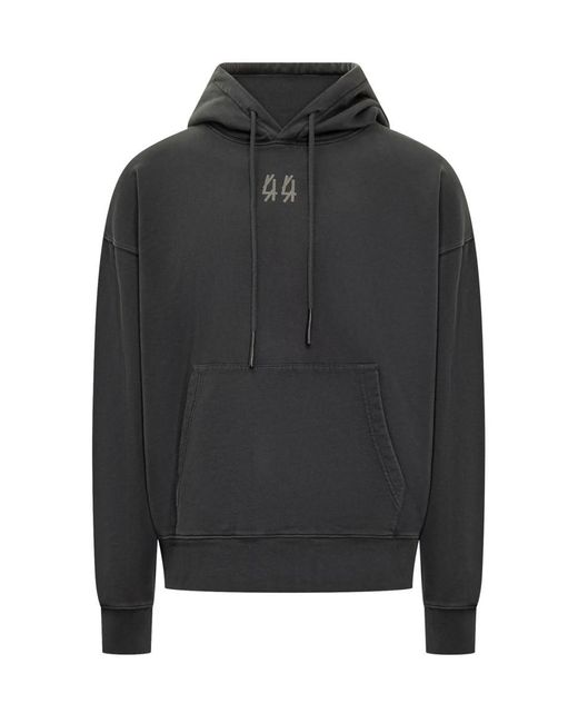 M44 LABEL GROUP Black 44 Label Group Logo Hoodie for men