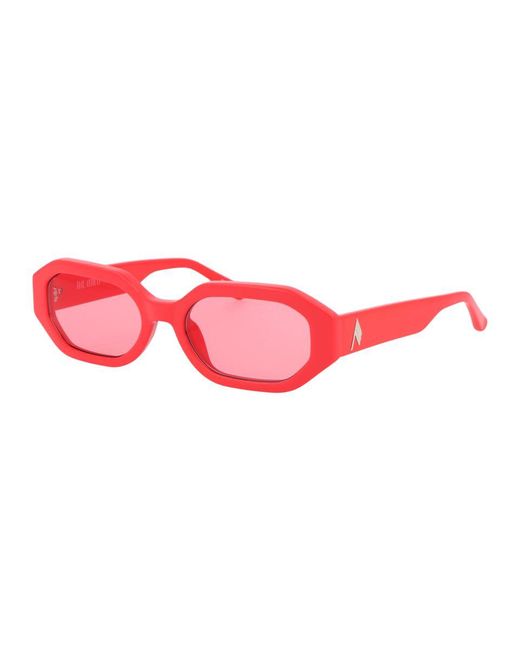 The Attico Red Sunglasses