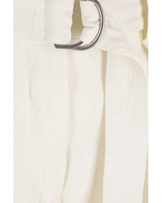 Jil Sander White Trousers