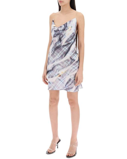 Y. Project Gray Y Project Satin Slip Dress For Elegant