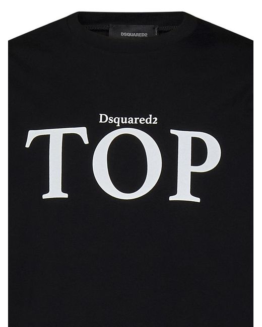 DSquared² Black Top Cool Fit T-Shirt for men