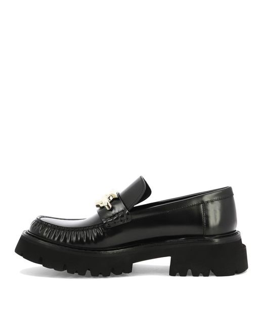 Ferragamo Black Ingrid Loafers Shoes