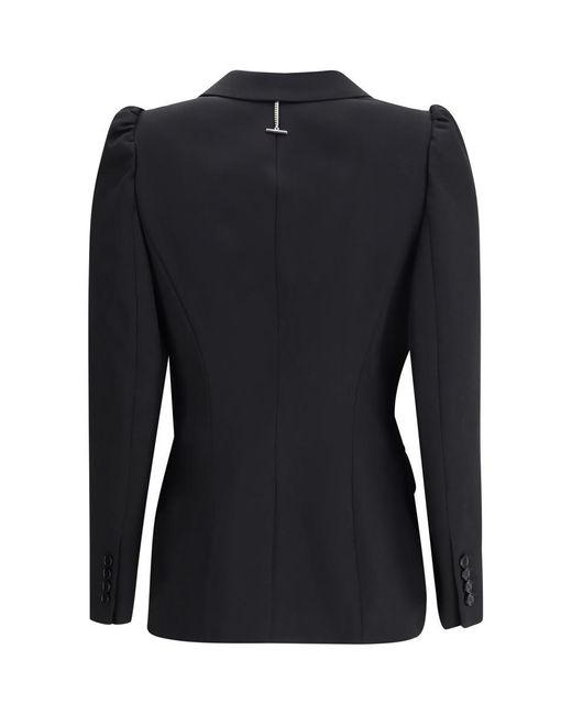 Alexander McQueen Black Single-Breasted Jacket