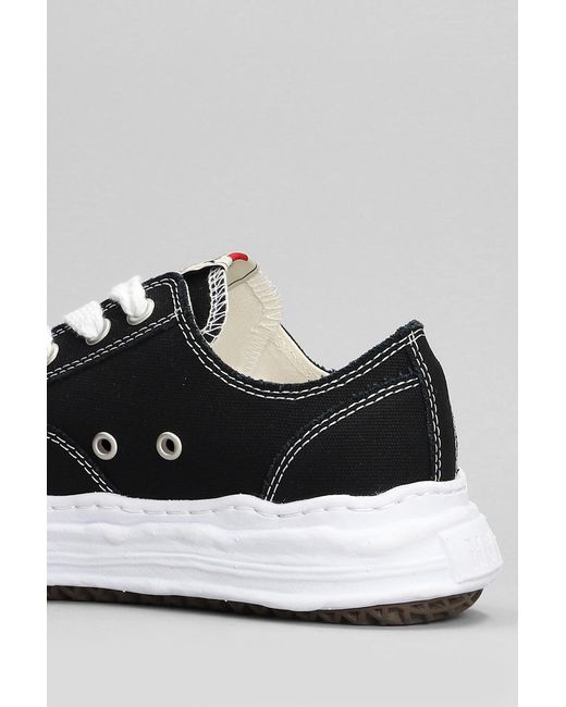 Maison Mihara Yasuhiro White Hank Low Sneakers for men