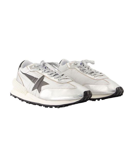 Golden Goose Deluxe Brand White Running Marathon Sneakers for men