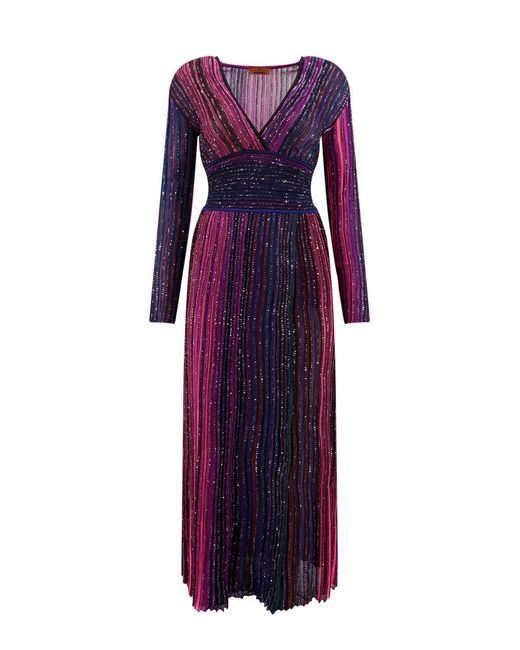 Missoni Purple Dress
