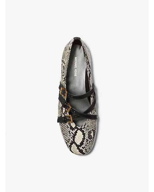 Michael Kors Natural Flat Shoes