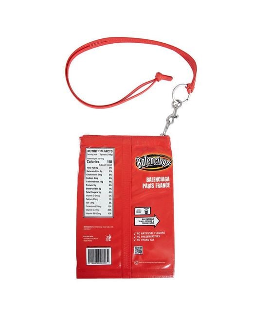 Balenciaga Red Tech Accessories for men