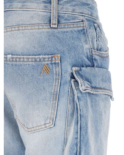 The Attico Blue Essie Jeans