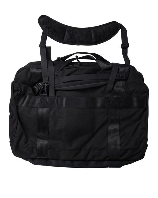 Porter-Yoshida and Co Black "Booth Pack 3Way" Duffle Bag for men