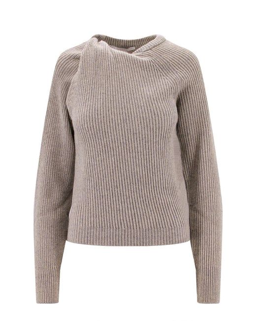 Stella McCartney Gray Cashmere Blend Sweater