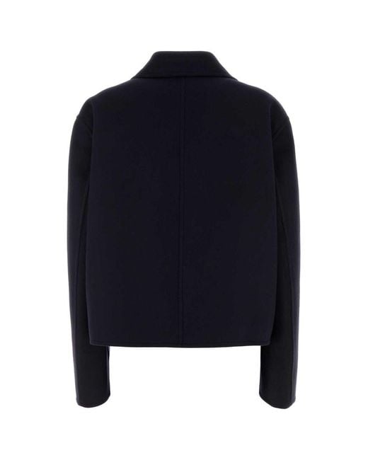 Jil Sander Blue Jackets And Vests