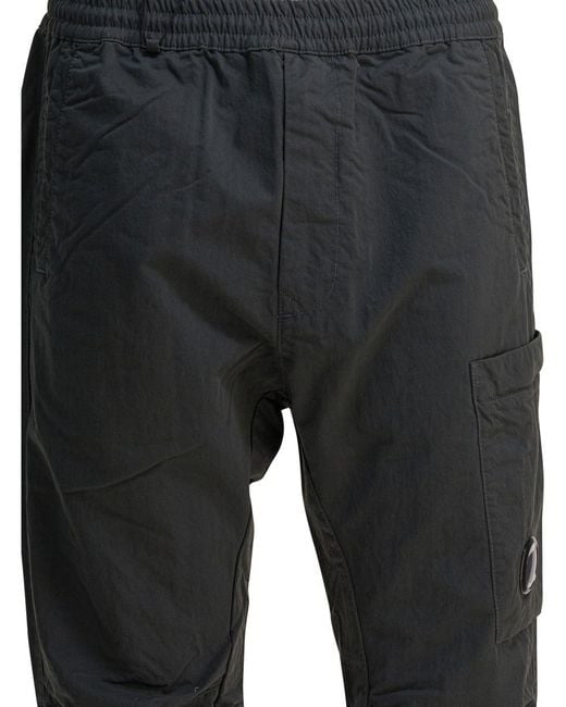 C P Company Gray Cargo Pants for men