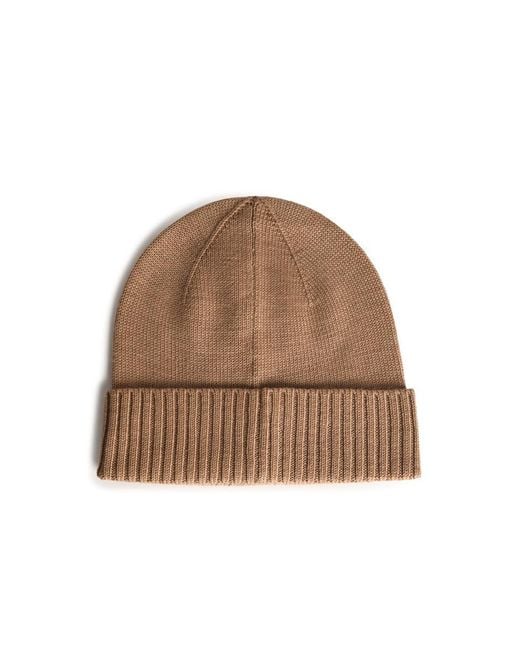 Polo Ralph Lauren Brown Wool Beanie for men