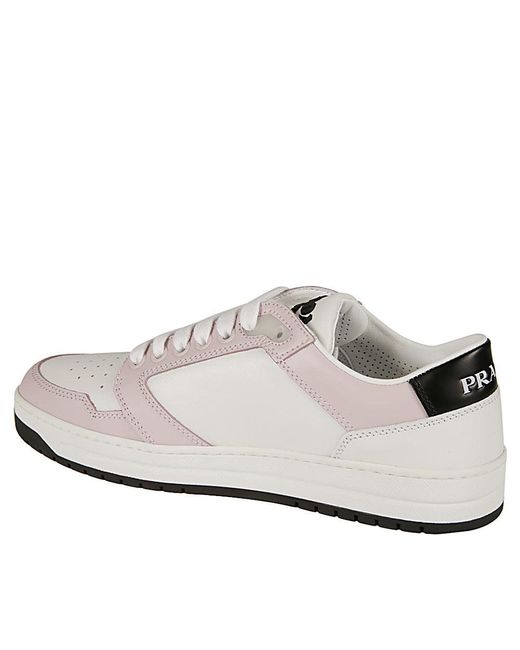 white sneakers prada