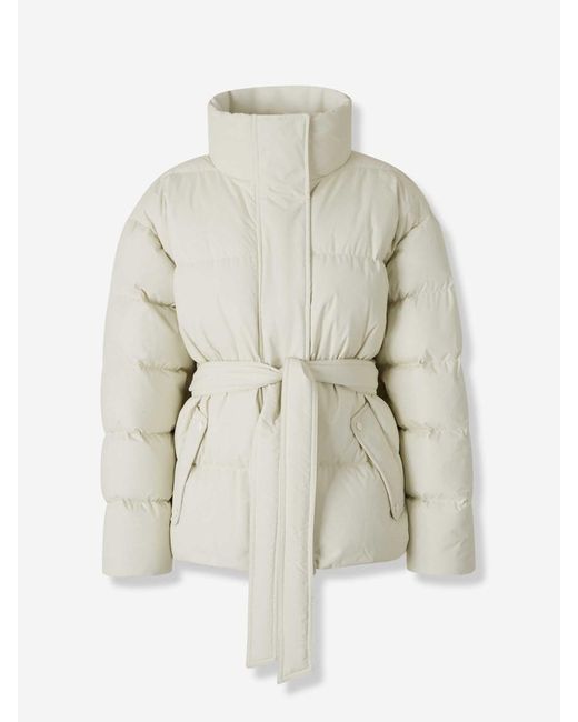 Laminar White Long Coat By