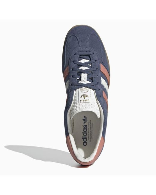 Adidas Originals Blue Gazelle Indoor Blink/Wonder Clay Sneakers for men