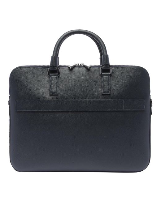 Serapian Black Suitcases for men
