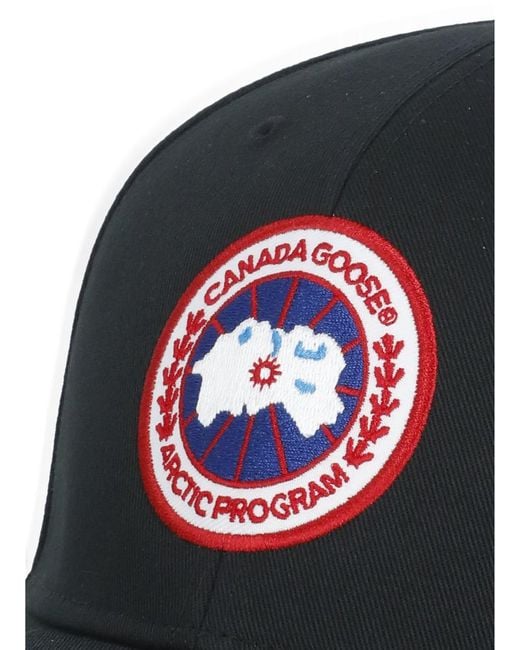 Canada Goose Black Arctic Baseball Cap
