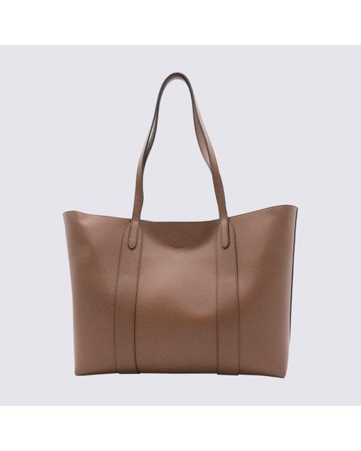 Mulberry Brown Leather Tote Bag