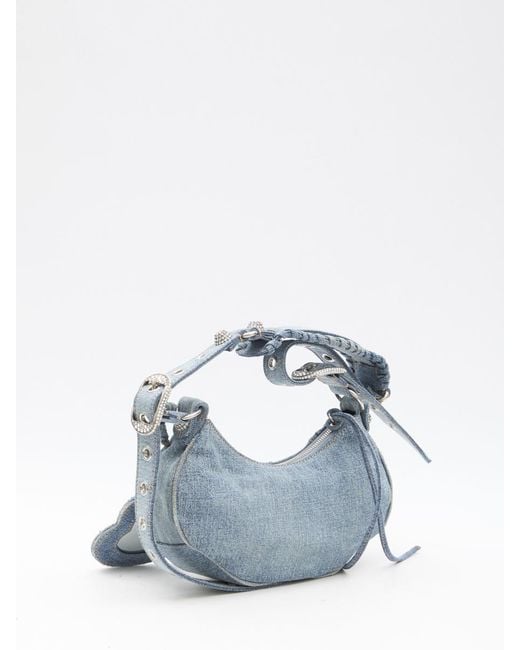Balenciaga Blue Le Cagole Xs Bag