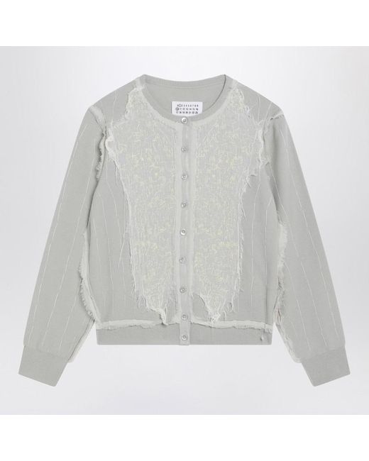 Maison Margiela Women's Gray Light Cardigan