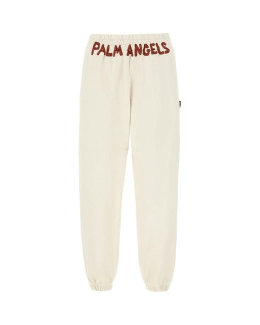 Palm Angels White Pants for men
