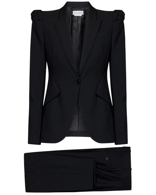 Alexander McQueen Black Suit