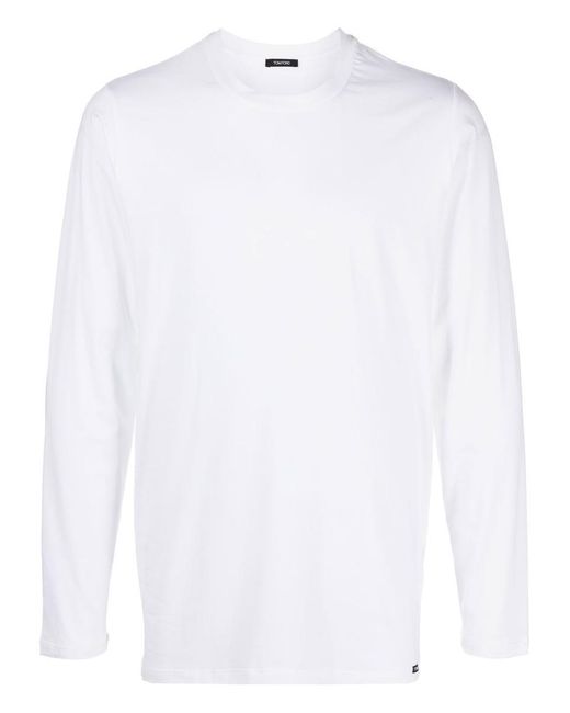 Tom Ford White T-Shirts And Polos for men