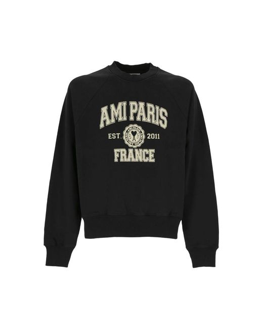 AMI Black Ami Sweaters