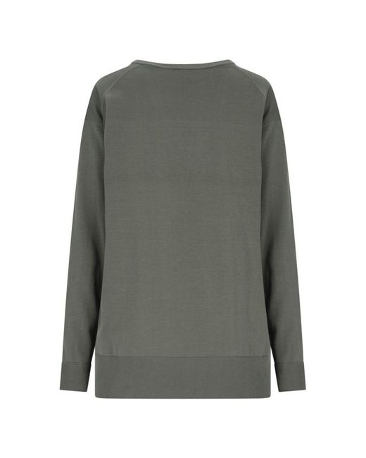 Aspesi Gray V-neck Sweater