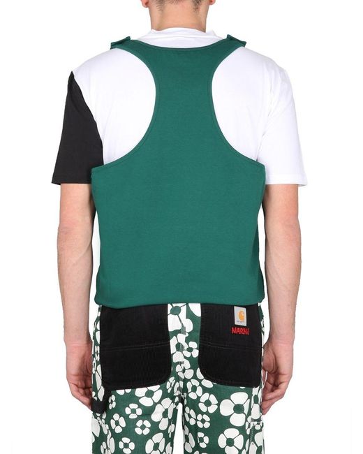 Marni Green X Carhartt Wip T-Shirt for men